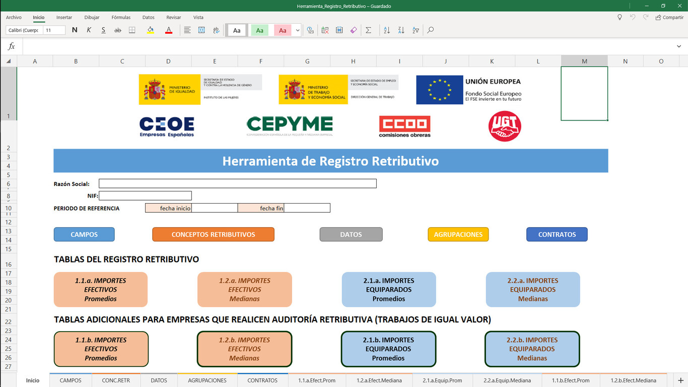 Registro y auditoría retributiva